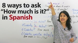 Learn Travel Spanish: How to ask for prices