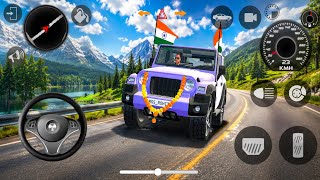Modified Mahindra Thar Off-Road Driving Simulator | Indian Car Game Android Gameplay 2026 screenshot 2
