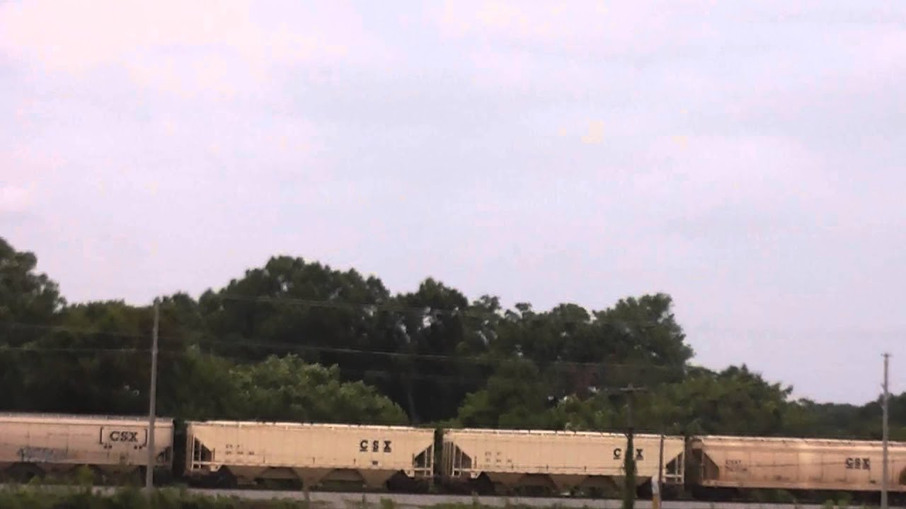 CSX Southbound While i'm At th Aviation Wing - YouTube