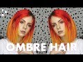 DIY OMBRE HAIR DYE - Orange into Yellow!