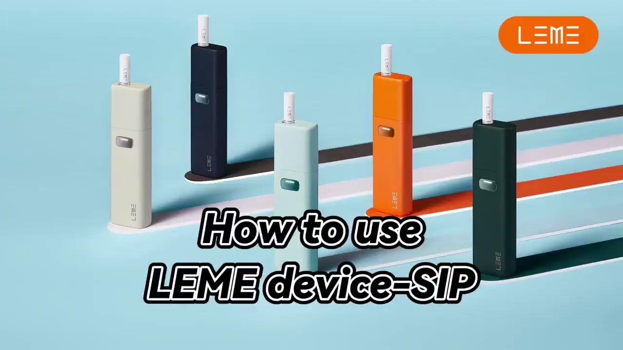 LEME Herbal Heat Stick Device- HOW TO USE [vs. IQOS HEETS]