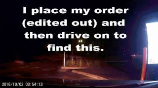 Person Takes A Piss At Bendigo Mcdonalds Drive-Thru Syl 235