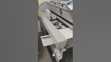 Shanghai Horizon heavy duty glue binder installed successfully .#paper #binder