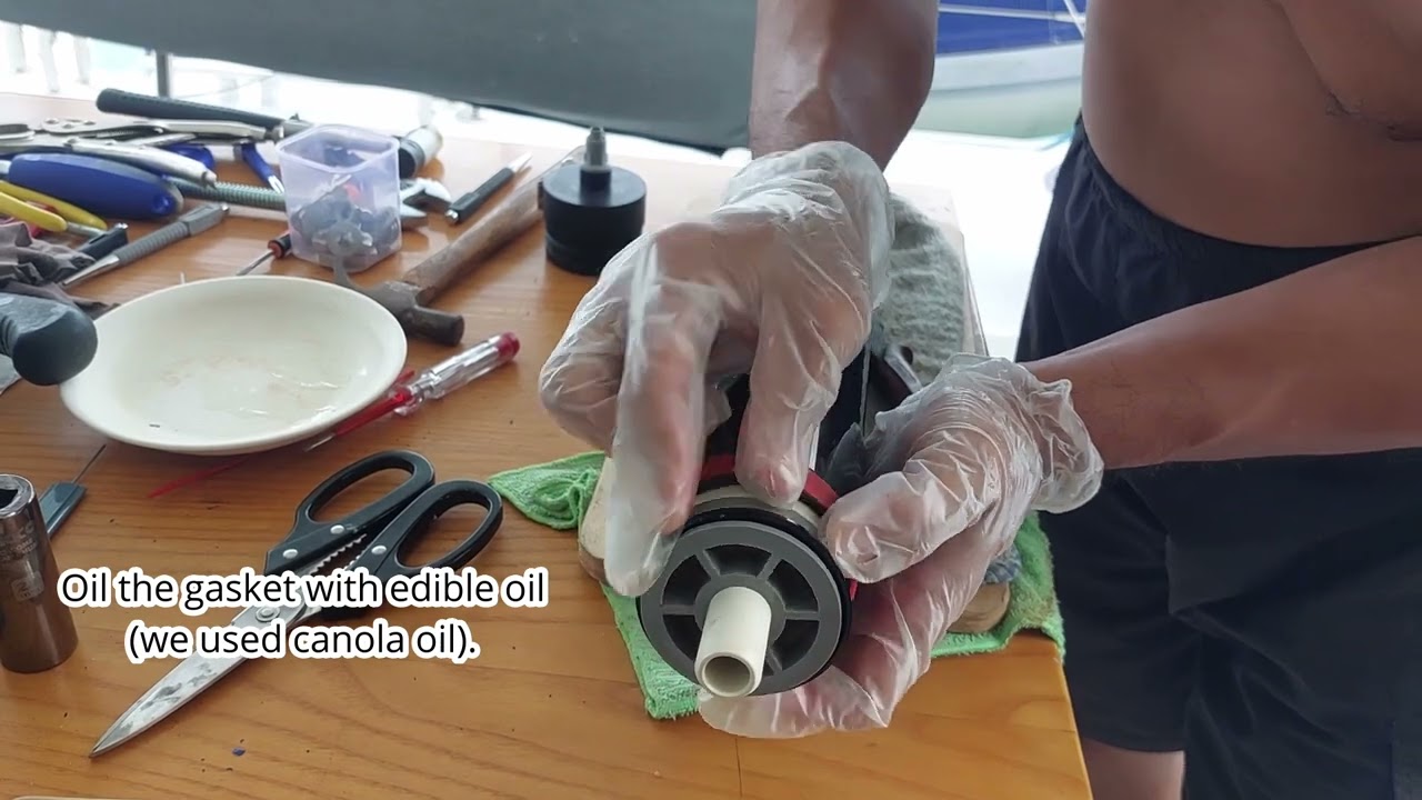 Water maker membrane replacement