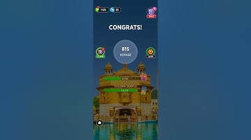 Words of Wonders Level 815 | Wow Level 815 | Wow Golden temple Answers