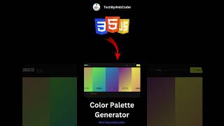 Day 04: How To Build a Color Palette Generator Using HTML, CSS &amp; JavaScript (For Beginner)