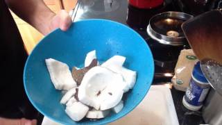 How to Make Fresh Coconut Milk with a VitaMix Blender