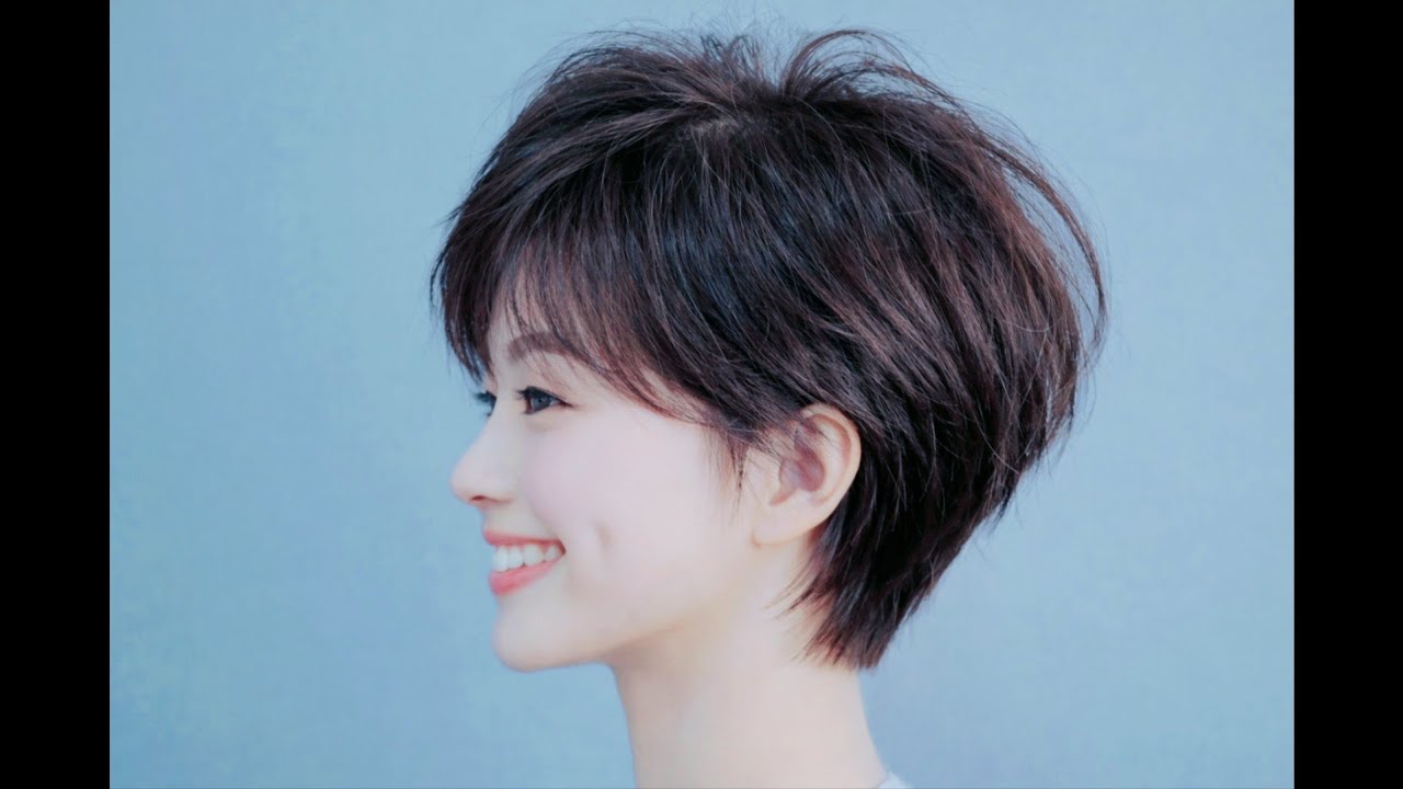 라운드숏컷 Vo.22  뒤통수가 납작하고 목선이 두꺼워 고민일때 교차섹션을 이용하여 계란형태의 예쁜 두상을 만들어 보자