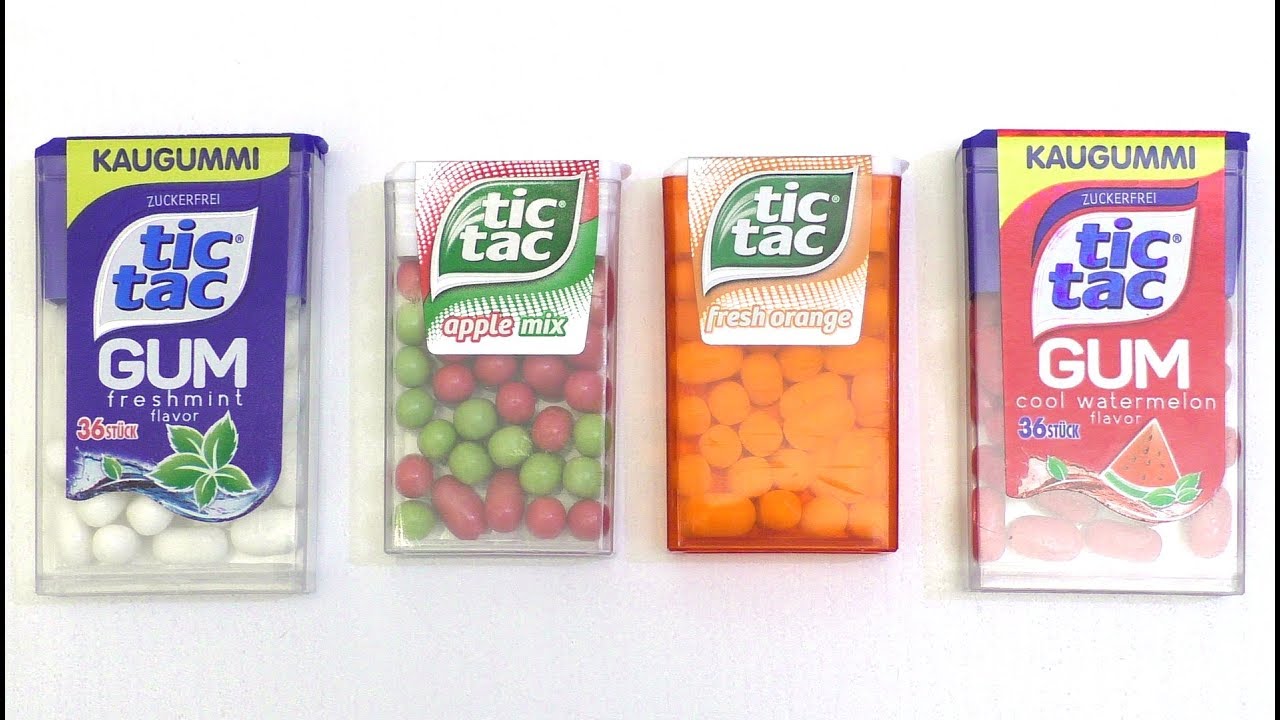 Tic Tac Gum Is Headed To The U.S. - New Tic Tac Gum 