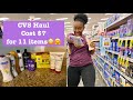 CVS Extreme Couponing Haul | $7 for 11 items 