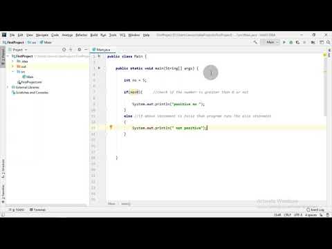 Basic Java Programming #3 | if else Statement in Java | Nested if | Java for beginners | intelliJ |