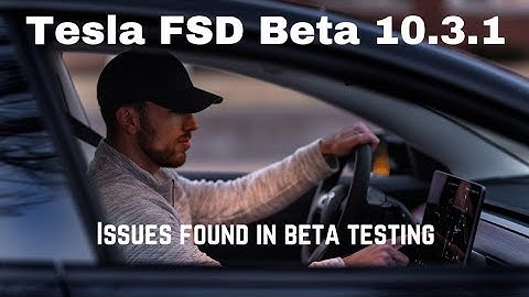 Tesla FSD Beta 10.3.1 (Part 1)▷Road positioning, obstacles, stopping - Tesla Autopilot car testing
