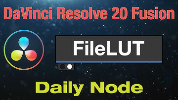 DaVinci Resolve 20 Fusion File LUT-knooppunt