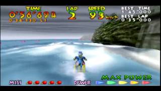 Wave Race 64 N64 (GamePlay) @TopperGame