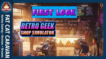 Retro Geek Shop Simulator | PS5 | First Look