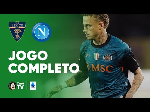 JOGO COMPLETO: LECCE X NAPOLI | SERIE A 25/26 | 9ª RODADA