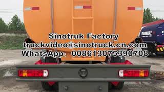 Sinotruk HOWO 10 wheels fuel/oil  tank truck