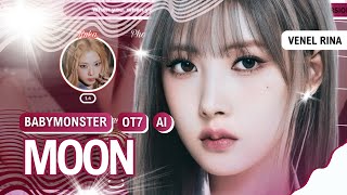 using AI to make 'MOON' an OT7 BABYMONSTER song
