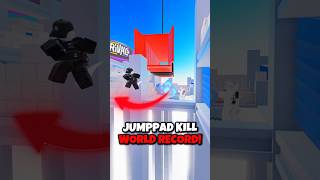 I Got The FIRST Jump Pad ONLY Kill In Roblox Rivals