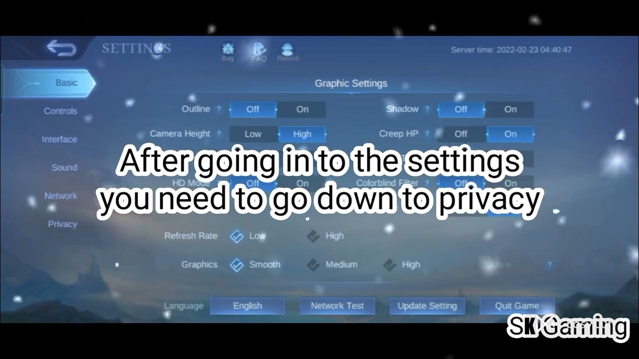 HOW TO HIDE YOUR MLBB HISTORY🔥💫