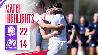 England U18 Women vs Scotland | Highlights | 2026 U18 Women's Six Nations Festival