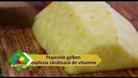 Pepenele galben, explozia sănătoasă de vitamine