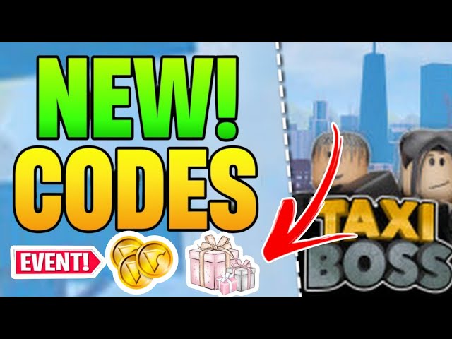 Roblox Taxi Boss – codes for free cash (December 2023) - Xfire