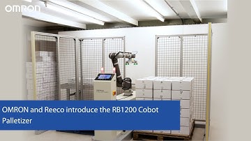OMRON and Reeco introduce the RB1200 Cobot Palletizer