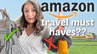 AMAZON Travel Gear:  What I ACTUALLY used traveling for 30 days!