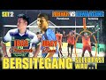 Voli tarkam bersitegang terjadi antara kedua tim selebrasi woow set 2  lobhar vs dewa agung