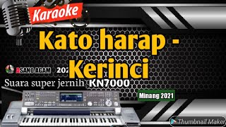 Karaoke jambi kato harap || Versi KN7000 FULL HD