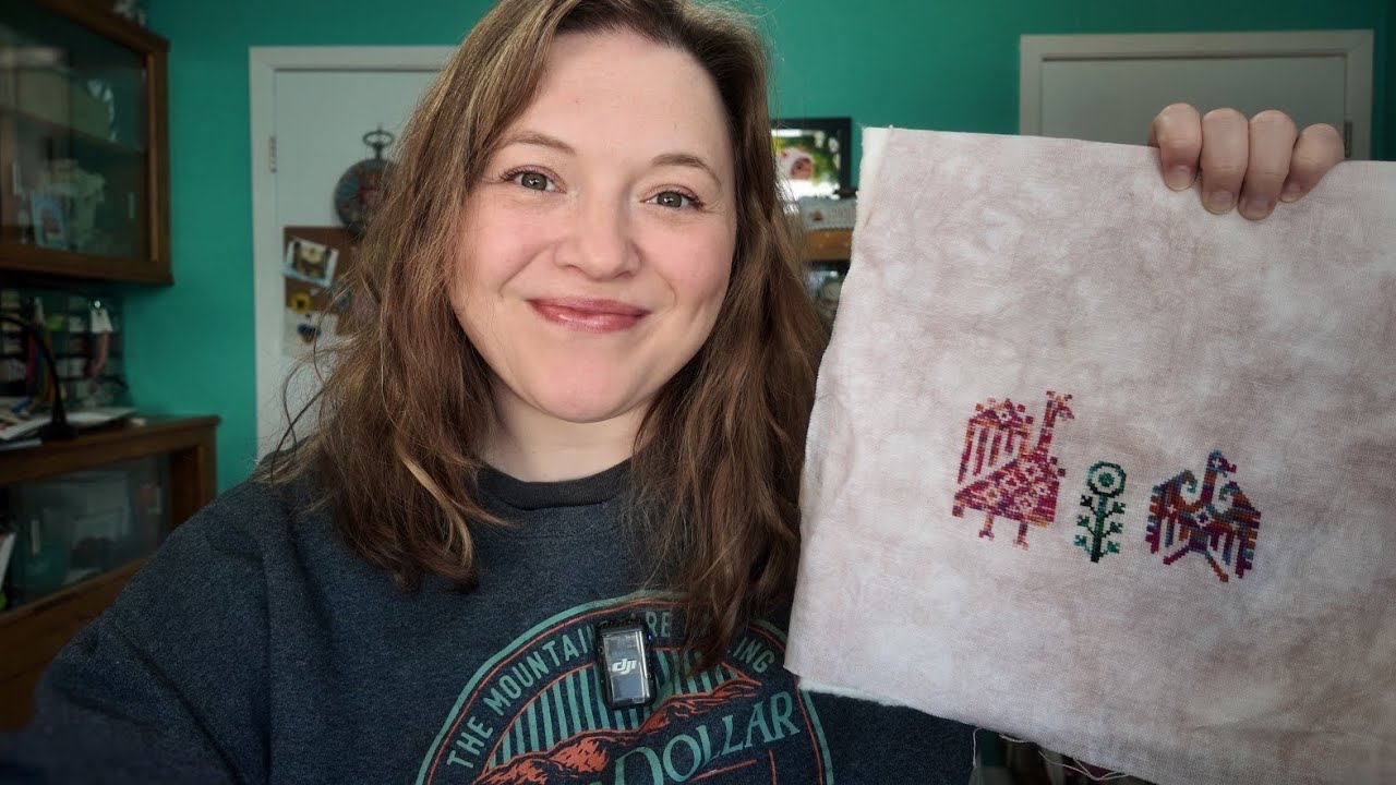 Flosstube 22: Новые начинания, круговой турнир и новый для меня вид рукоделия!