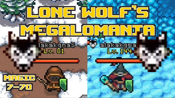 Curse of Aros: Speedrun Leveling Up Magic from 7 to 70! | Lone Wolf