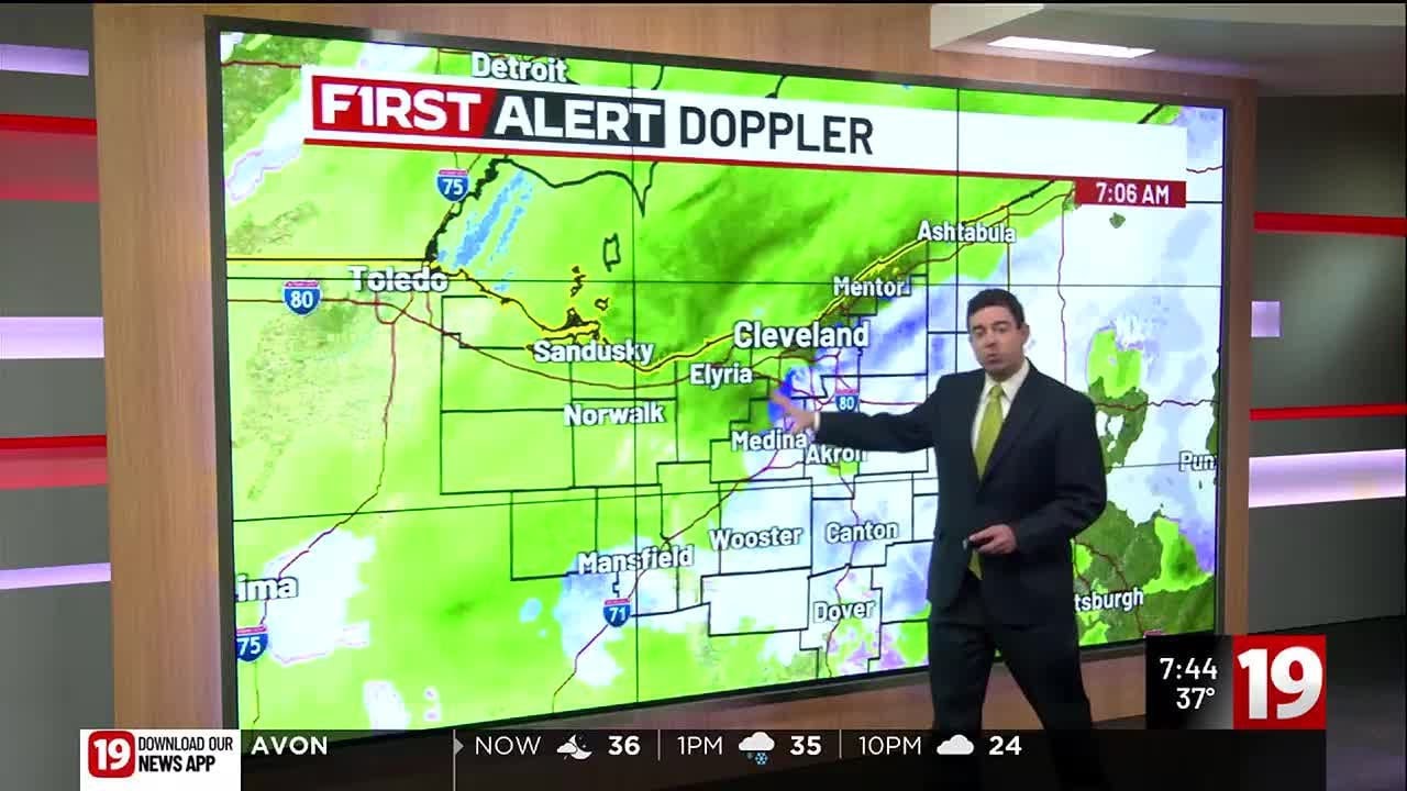 19 First Alert Weather Days: Rain to snow today, bitter cold Monday ...
