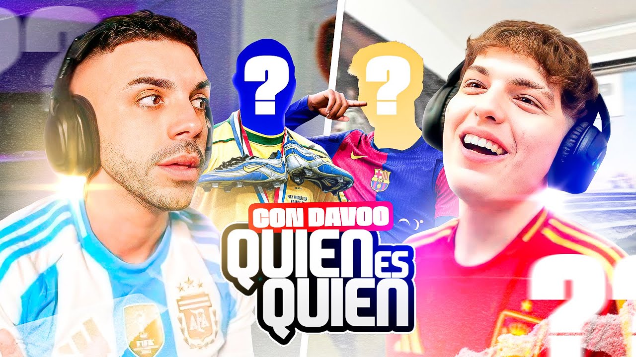¿QUIEN ES QUIEN? DAVO vs DjMaRiiO (ADIVINA EL JUGADOR 1)