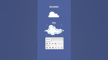 How to draw clouds in illustrator beginner pro legend #illustratortips #illustrator #vector #clouds