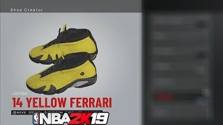 Nba 2k19 shoe creator jordan 14 yellow ferrari ✦follow me on
twitter✦ https://twitter.com/von_inky ✦subscribe to my channel✦
http://www./subscript...