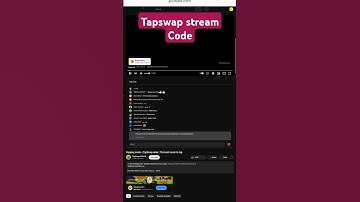 Tapswap stream code kese nikale | tapswap secret Code  | Tapswap new update #tapswap #secretcode