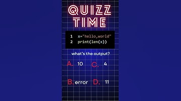 Can You Answer This Programming Quiz? 🤔💻