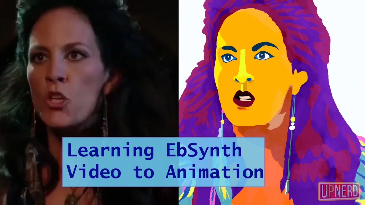Abby Learns EbSynth - EbSynth Tutorial for rotoscoping video into ...