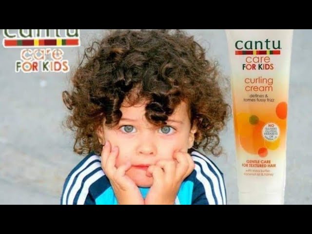 ريفيو كريم Cantu كانتو للشعر الكيرلي أفضل كريم للأطفال والكبار - YouTube
