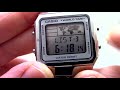 Часы Casio Illuminator A500WA-7D [A500WA-7DEF] - Инструкция, как настроить от PresidentWatches.Ru