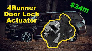 Fix 4Runner Door Lock Actuator in Less Than 30 Minutes!