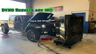 Jeep Gladiator S&B Cold Air Intake DYNO TEST Pt 2  MUST SEE the RESULTS!!!