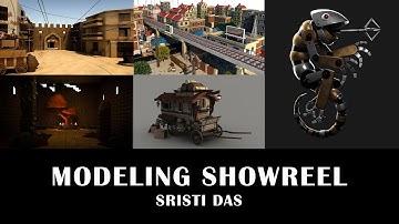 3D Modeling and Texturing Showreel 2023
