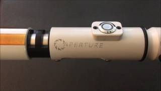 Portal Themed lightsaber (update) by e57