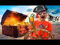 Caleb's PIRATE ☠️ PLAYGROUND! hidden treasure at the park, floor is lava pretend play with MOM!