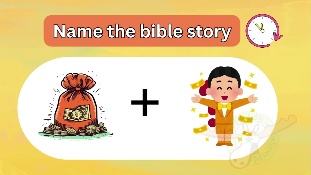 Guess the Bible Story Quiz | Fun bible Trivia | Kids and Adults | Emoji Trivia | Test 9