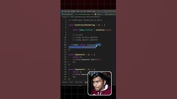 Conditional Rendering in React!! #react #coding