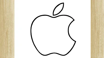 Como desenhar o símbolo da Apple?